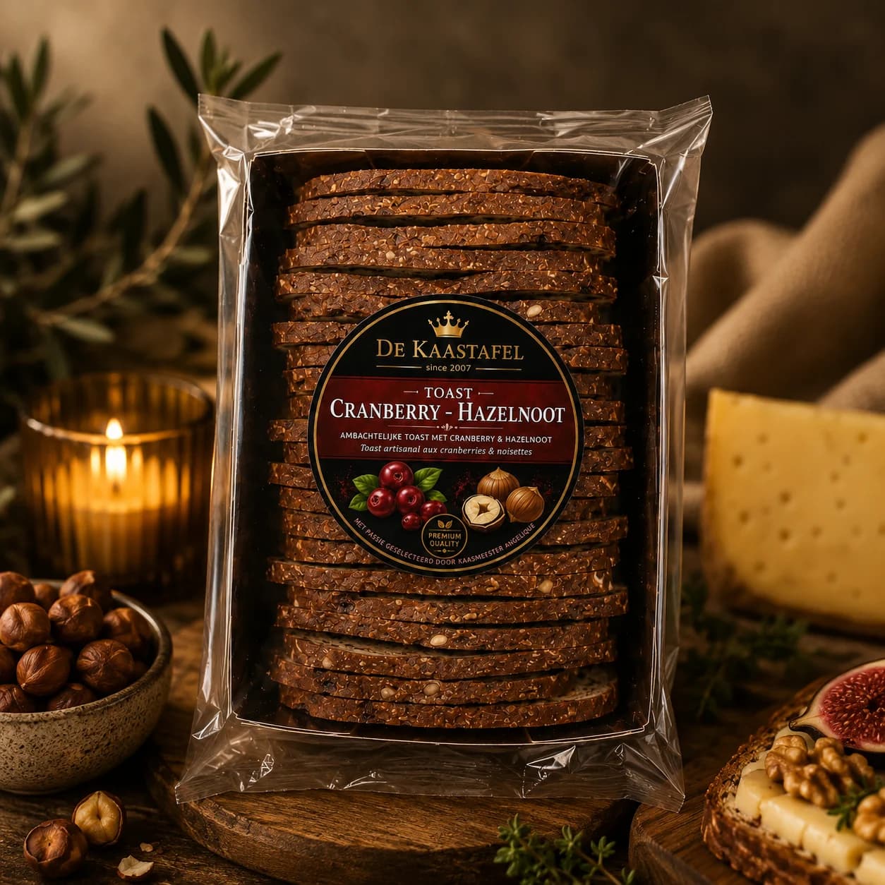 Toast Cranberry-Hazelnoot